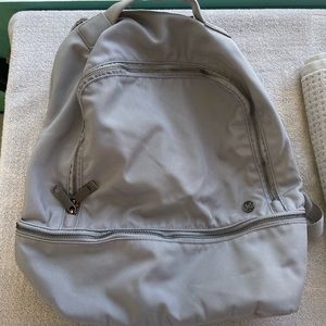 Lululemon backpack in purple/grey - used